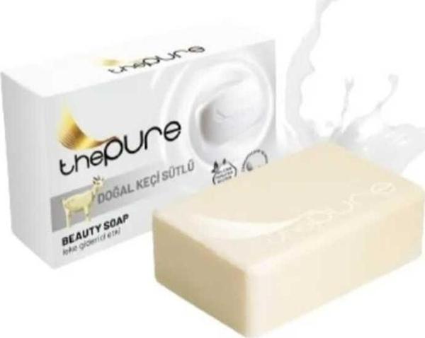 The Pure Therapy Doğal Keçi Sütlü Sabun ( 100 Gr ) * 4 Adet - Image 1