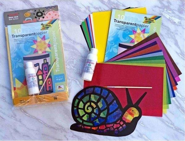PonART Hobi Set Kağıt Vitray Seti - Image 1