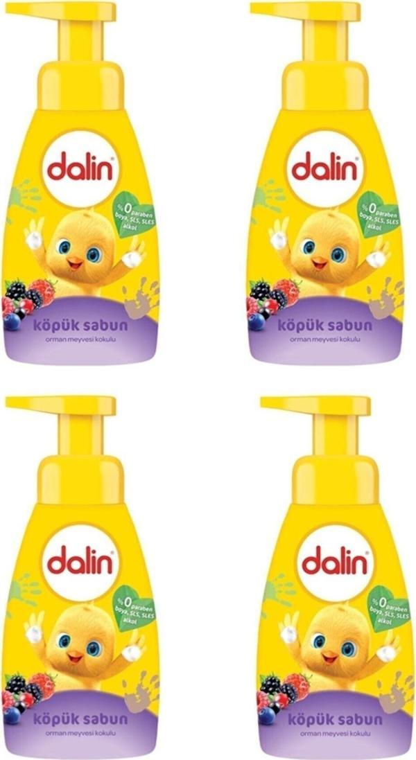 Dalin Köpük Sabun Orman Meyvesi Kokulu 200 Ml X 4 Adet - Image 1