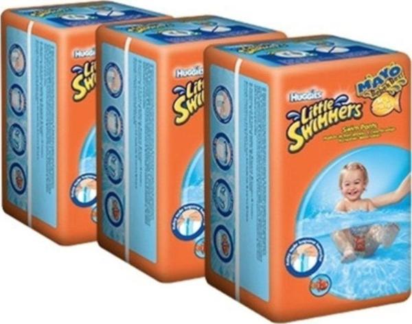 Huggies Little Swımmers 3'Lü Set M-L 12-18Kg 33 Adet Mayo Bez - Image 1