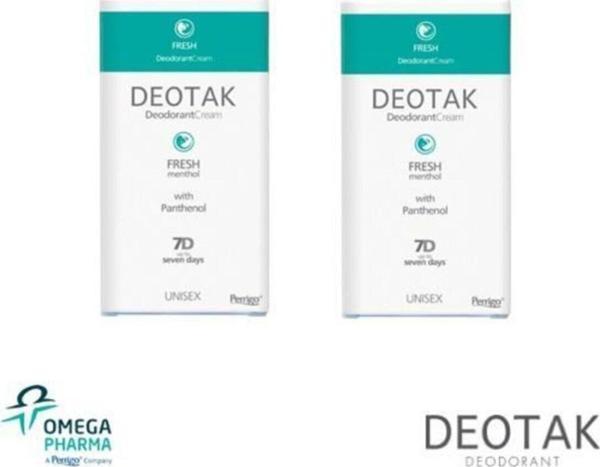 Deotak Krem Deodorant Fresh X 2 - Image 1