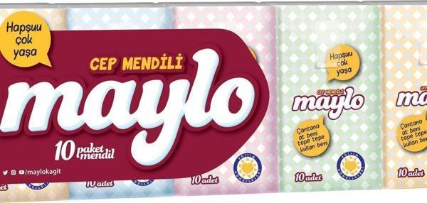 Maylo Marka: Cep Mendili 10'Lu Paket Kategori: Kağıt Mendil - Image 1