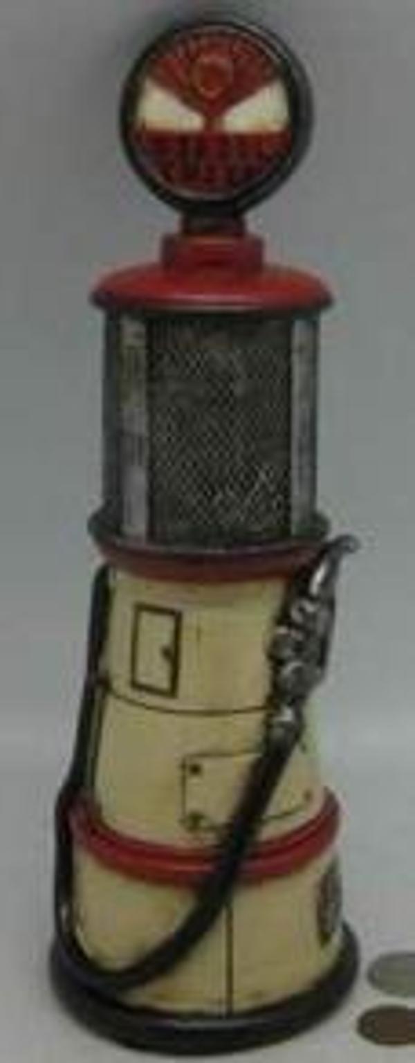 Benzin Pompası Kumbara Beyaz - Image 1