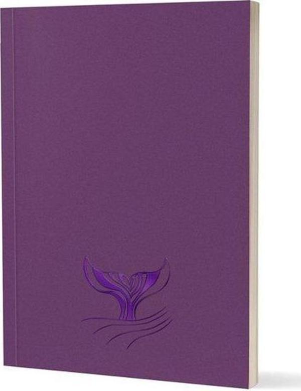 Kalipso 11x15 Mor Balina Butik Defter - Image 1