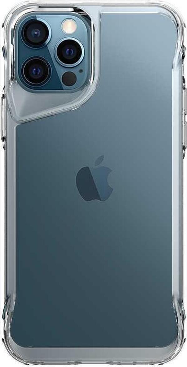 Apple iPhone 12 Pro Max Kılıf Ultra Korumalı Şeffaf Crystal T-Max Kapak - Image 1