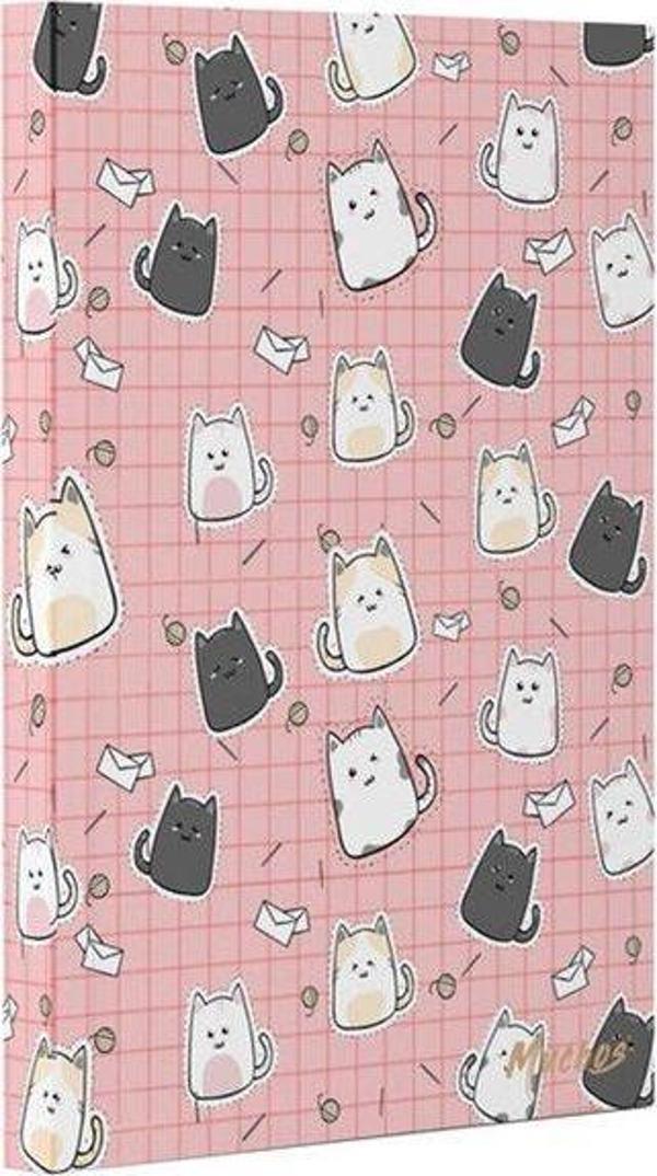 Muchos Kedili Pembe Butik Defter - Image 1
