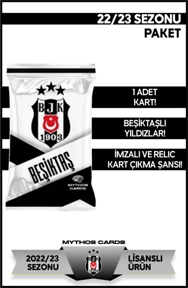 Beşiktaş Moments Booster Pack Futbolcu Kartları - 5 Kartlık Paket - Image 1