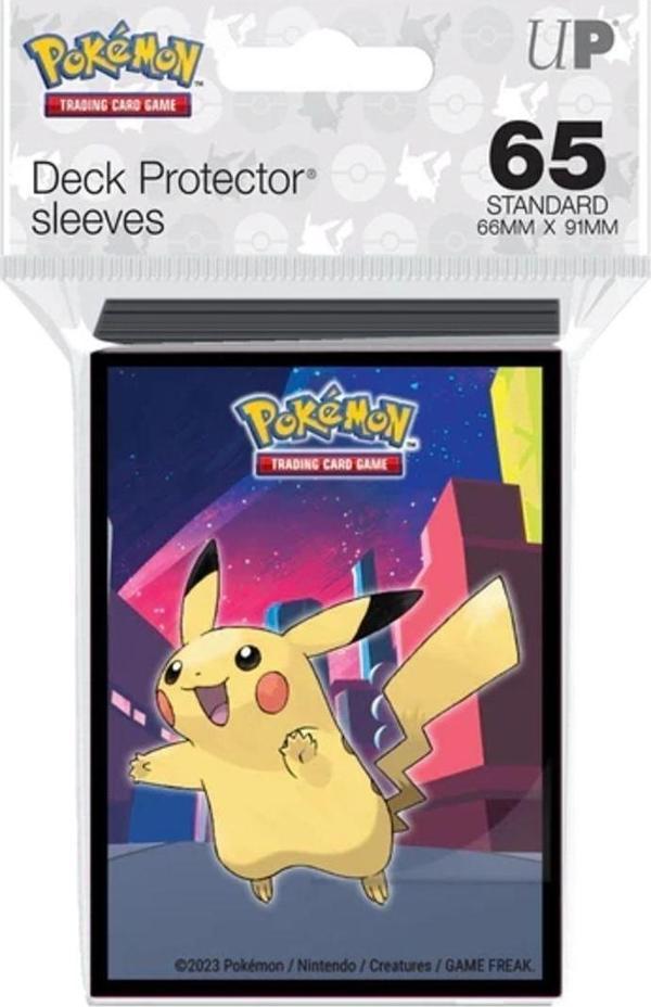 Mythos Cards Ultra Pro - Pikachu Deste Koruyucu Sleeve 65'Li Paket - Image 1