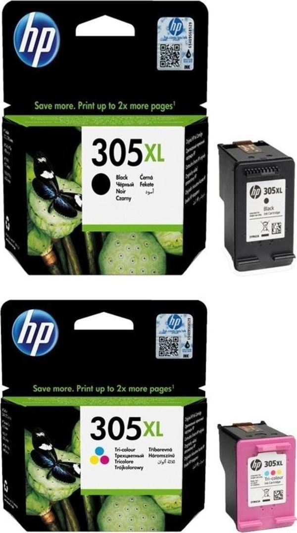 Hp 305Xl 3Ym62Ae - 3Ym62Ae Avantaj Paket Yüksek Kapasite - Image 1