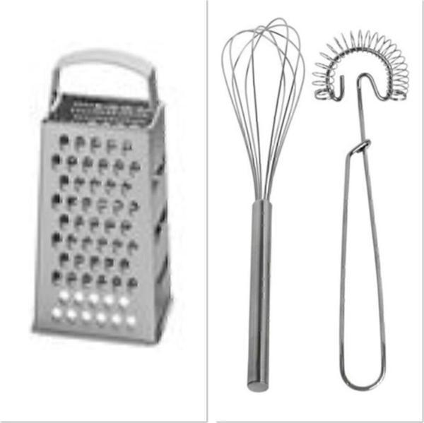 IKEA Çelik Rende + 2 Li Çırpıçı - Image 1