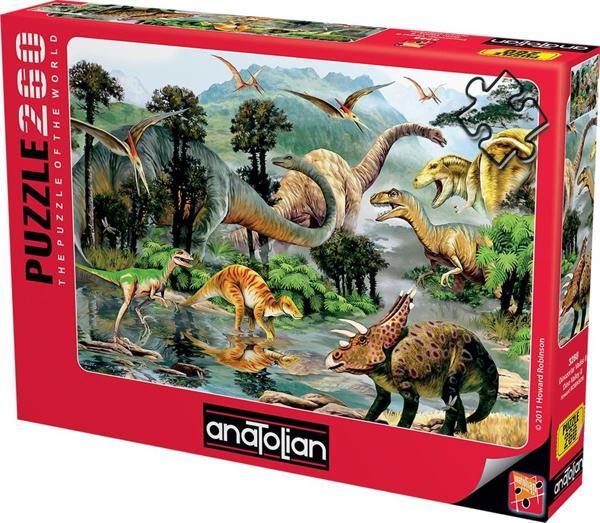 Anatolian 260 Parça XL Puzzle - Dinozorlar Vadisi II 3288 - Image 1