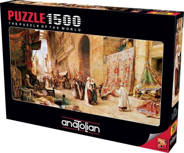 Anatolian 1500 Parçalık Puzzle - Kahire'de Halı Pazarı 3751 - Image 1