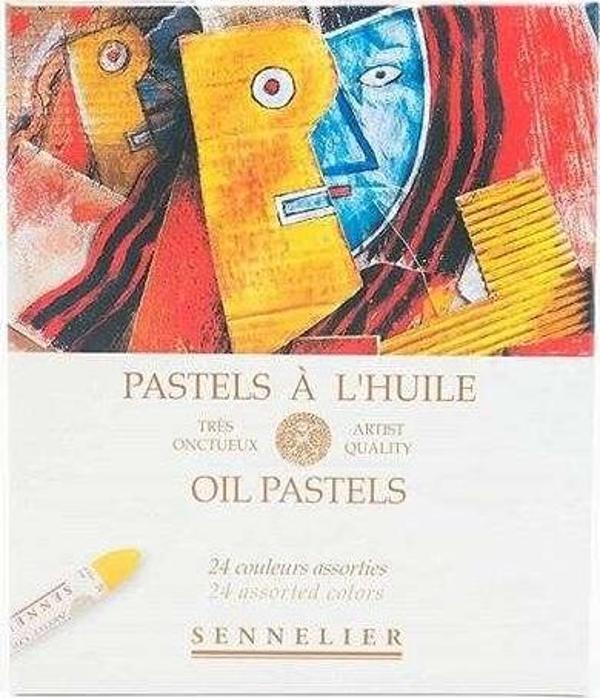 Sennelier Artist Yağlı Pastel Boya Seti 24’lü - Image 1