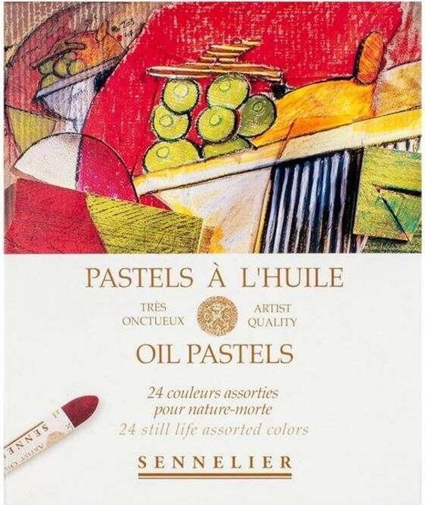 Sennelier Artist Yağlı Pastel Boya Seti 24’lü Naturemorte Tonlar - Image 1