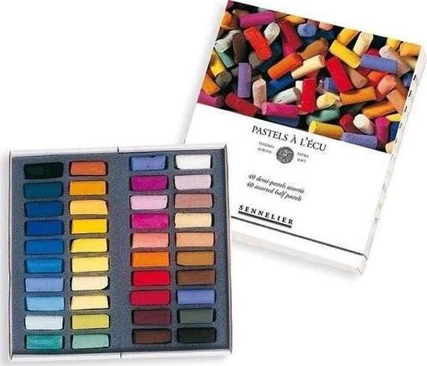 Sennelier Soft Pastel Boya Seti 40’lı Yarım Boy - Image 1