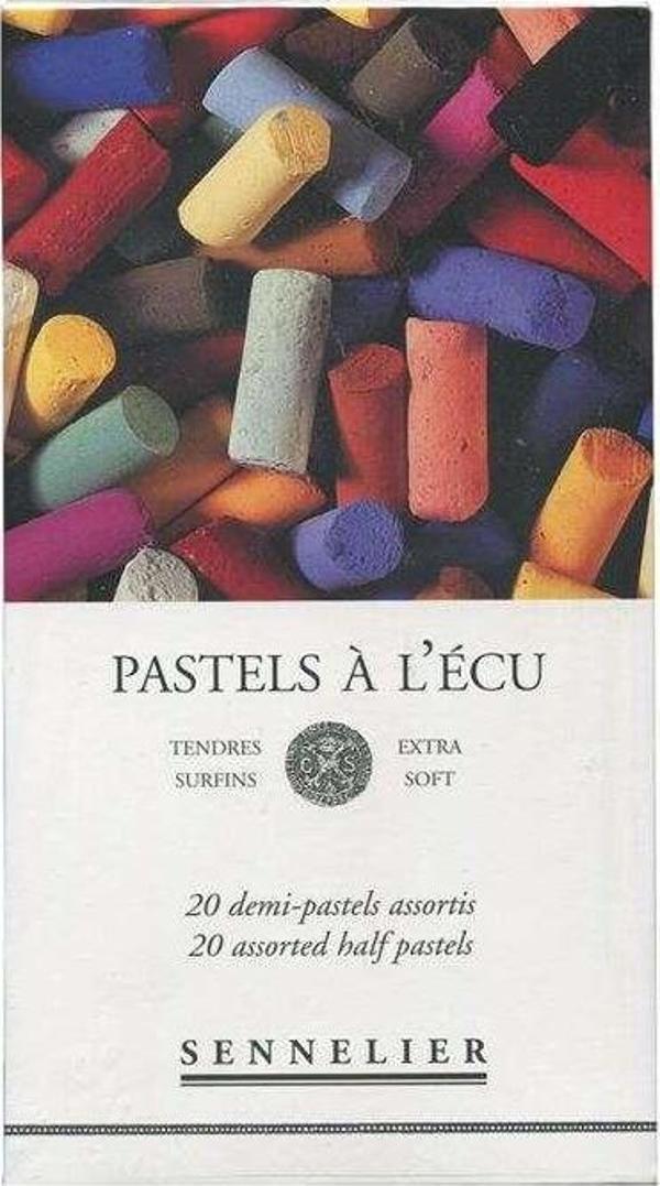 Sennelier Yarım Boy Extra Soft Pastel Set 20 Renk - Image 1