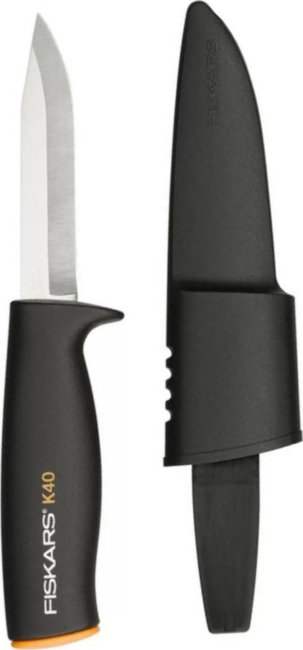 Fiskars K40 Kılıflı Genel Amaçlı Bıçak - Image 1