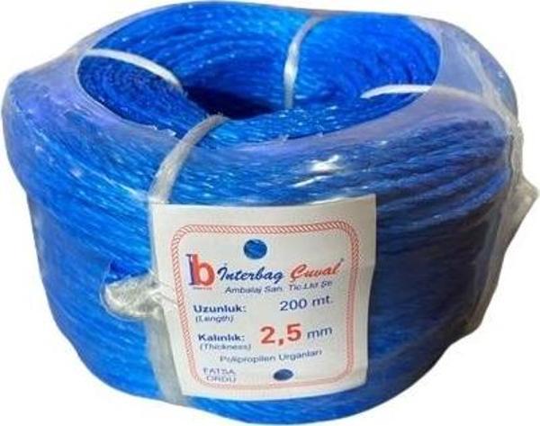 İnterbag Ambalaj ipi 2,5mm 200 Metre - Image 1