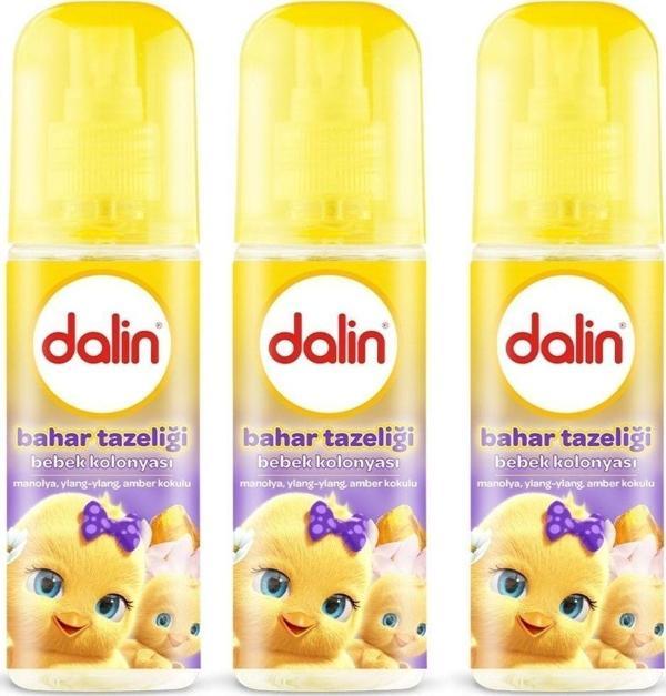 Dalin Bebek Kolonyası Bahar Tazeliği 150 Ml X 3 Adet - Image 1