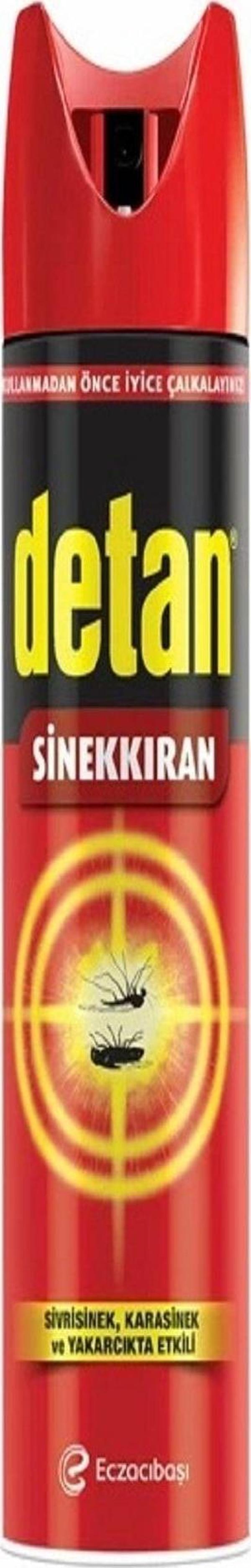 Detan Sinekkıran Sivrisinek,Karasinek Ve Yakarca Etkili 275Ml Kzmprt - Image 1