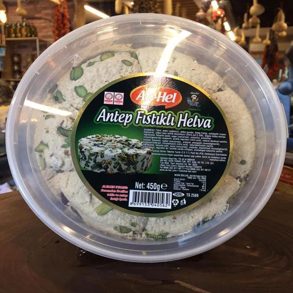 Ak-Hel Antep Fıstıklı Helva 450 g ℮ - Image 1