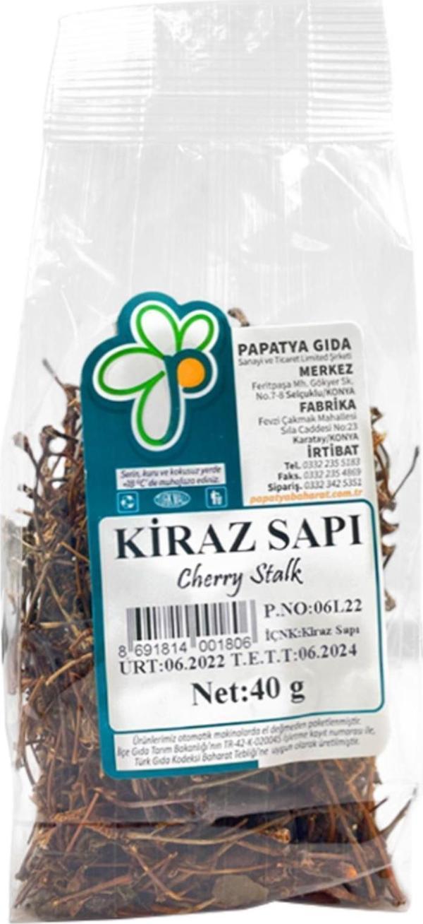 Papatya Gıda Kiraz Sapı 40 g ℮ - Image 1