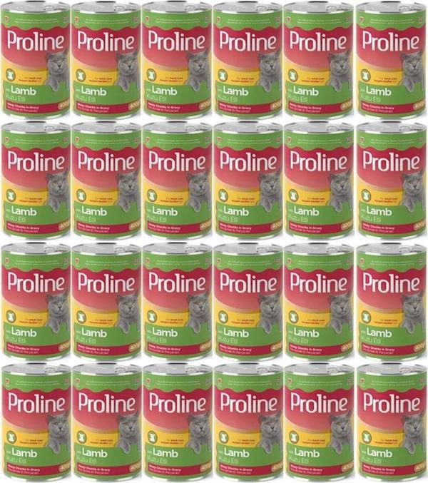 Proline Kuzu Etli Yetişkin Kedi Konservesi 400 Gr*24 Adet - Image 1