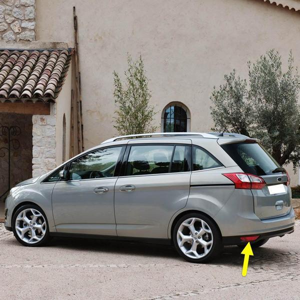 Ford Grand C-Max Cmax 2011-2014 Arka Tampon Sol Reflektörü Sis Farı - Image 1