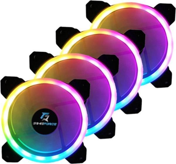 Gameforce Dualrıng 4X120Mm Sese Duyarlı A-Rgb Kasa Fanı - Image 1