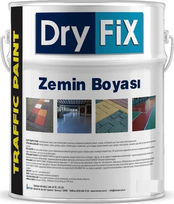 DryFix Traffic Paint Zemin Boyası 5 Kg Ral 7047 Açık Gri - Image 1