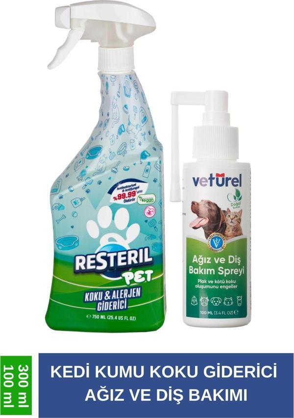 Veturel köpek Koku Giderici Veturel köpek Ağız Kokusu Veturel köpek Sağlık Köpek Bakım PET 750ml - Ağız Diş Bakım Spreyi - Image 1
