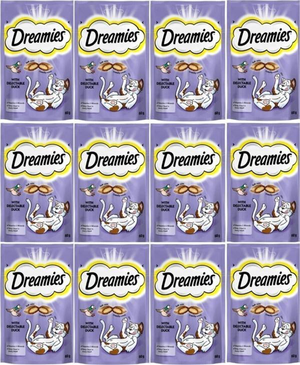 Dreamies Ördekli Kedi Ödülü 60 gr 12 adet - Image 1