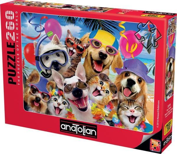 Anatolian 260 Parça XL Puzzle - Plaj Selfisi 3318 - Image 1