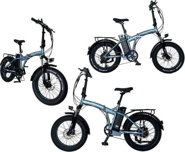 DAAFU E-200 KALIN TEKER FAT KATLANIR ELEKTRİKLİ BİSİKLET - Image 1