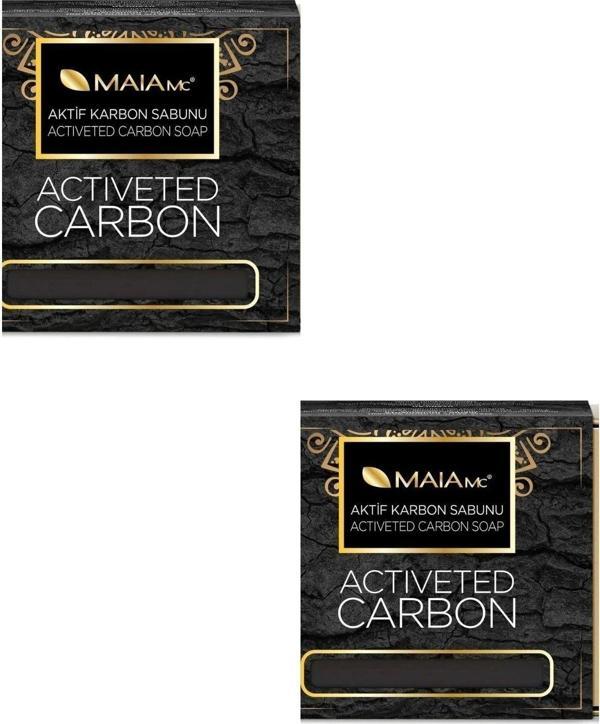 Maia Mc Aktif Karbon Sabunu 150 Gr. X 2 Adet - Image 1