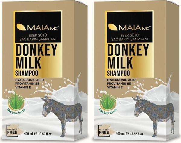 Maia Mc Eşek Sütü Saç Bakım Şampuanı 400Ml X 2 Adet - Image 1
