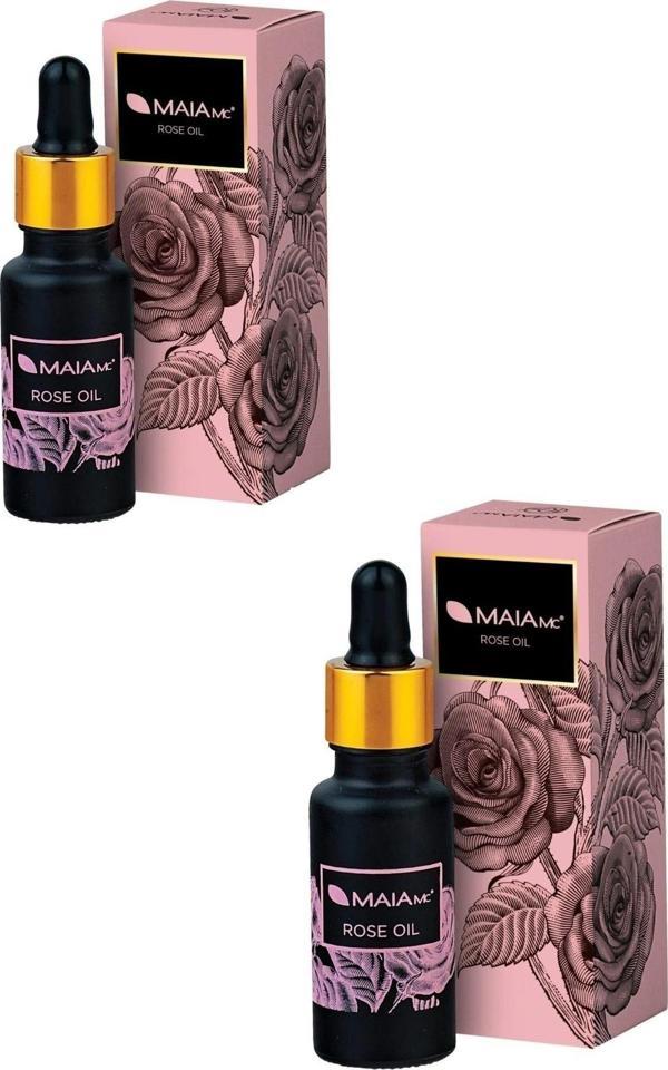 Maia Mc Gül Yağı Cilt Bakım Ve Temizliği 20 Ml X 2 Adet - Image 1