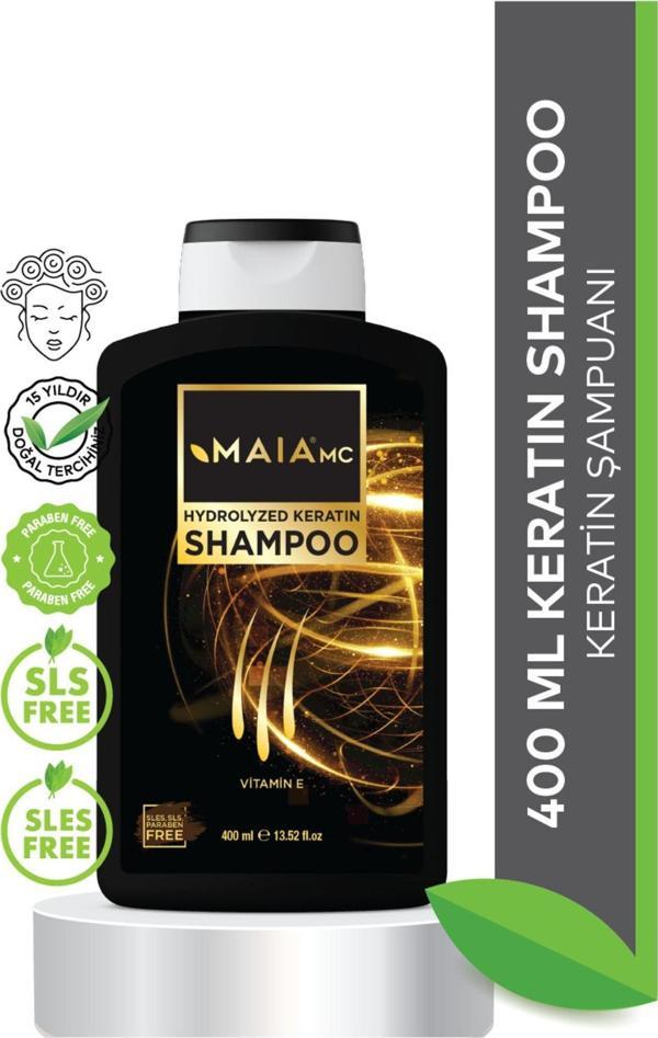 Maia Mc Keratin Saç Şampuanı 400 Ml Keratın Shampoo - Image 1