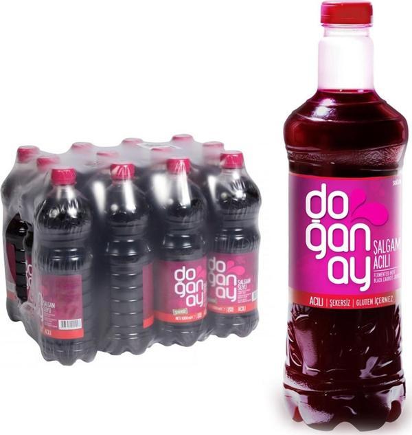 Doğanay Şalgam Suyu Acılı 1 Lt 1 Koli 12 Adet - Image 1