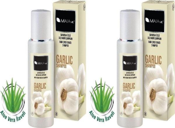 Maia Mc Sarımsak Özlü Saç Bakım Şampuanı Saç Köklerini Güçlendirici 400Ml X 2 Adet - Image 1