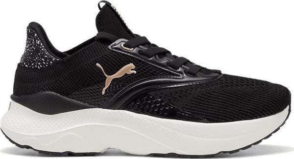 Puma 310162 Softride Capri Minima Leopard Wns Spor Ayakkabı Siyah - Image 1