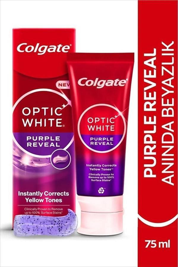 Colgate Optıc Whıte Purple Reveal Diş Macunu 75 Ml - Image 1