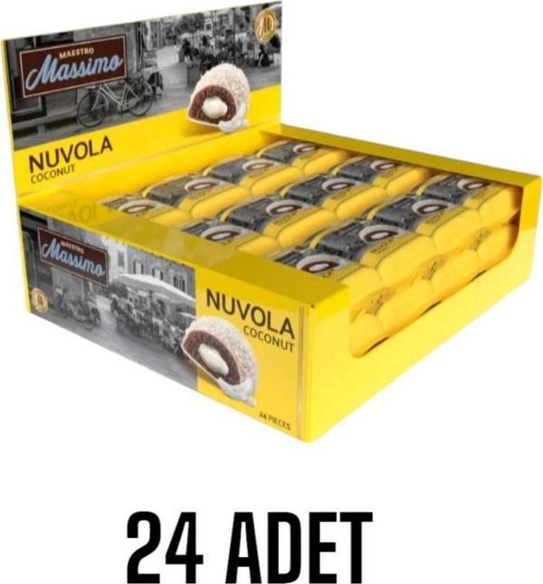 Maestro Massimo Nuvola Hindistan Cevizli Kek 24 Adet - Image 1