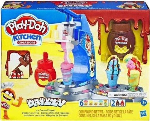 Play-Doh Renkli Dondurma Dükkanım Oyun Hamuru Seti - Image 1