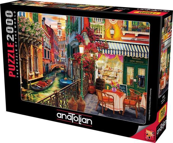 Anatolian 2000 Parçalık Puzzle - Venetian Cafe 3952 - Image 1