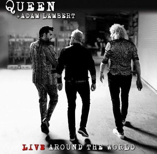 Virgin Records Adam Lambert Live Around The World Plak - Image 1