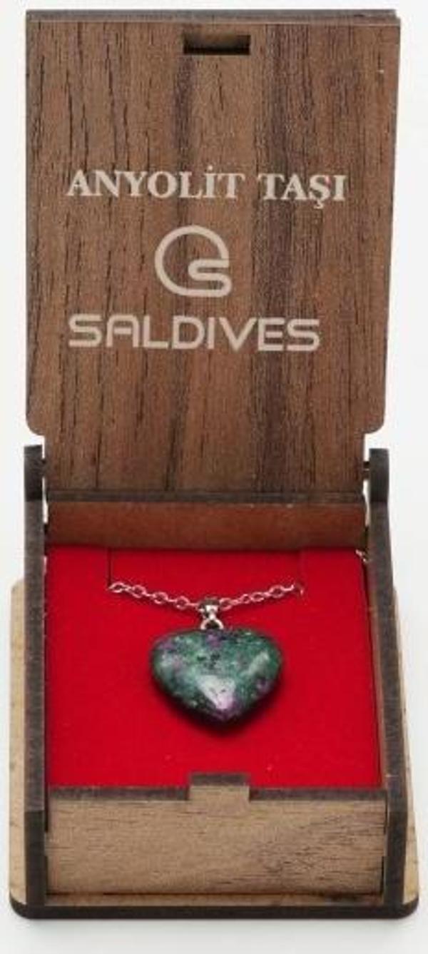 Saldives Anyolit Doğaltaş Kolye - Image 1