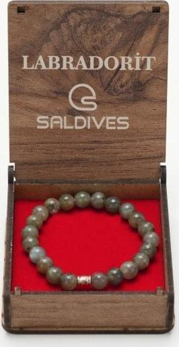 Saldives Labrodonit Doğaltaş Bileklik - Image 1