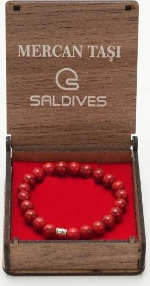 Saldives Mercan Doğaltaş Bileklik - Image 1