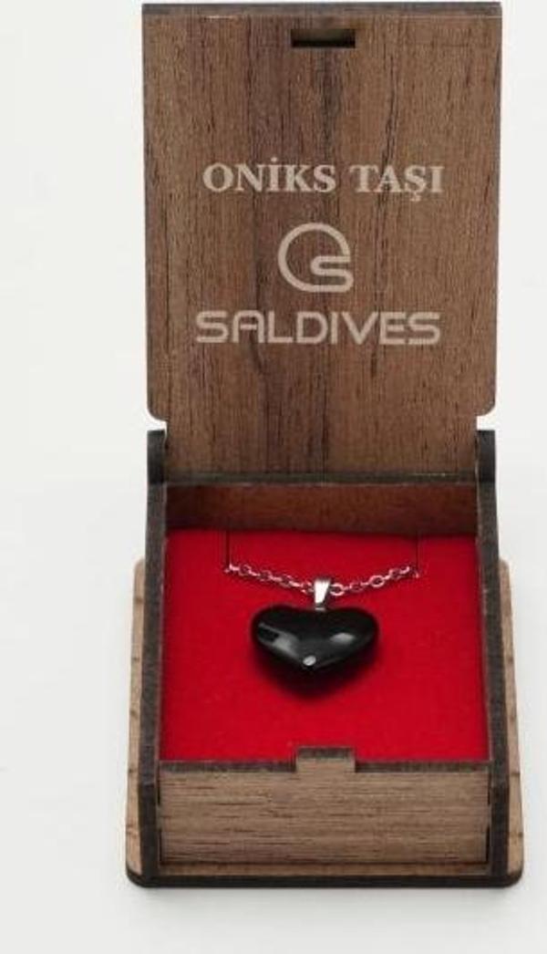 Saldives Onix Doğaltaş Kolye - Image 1